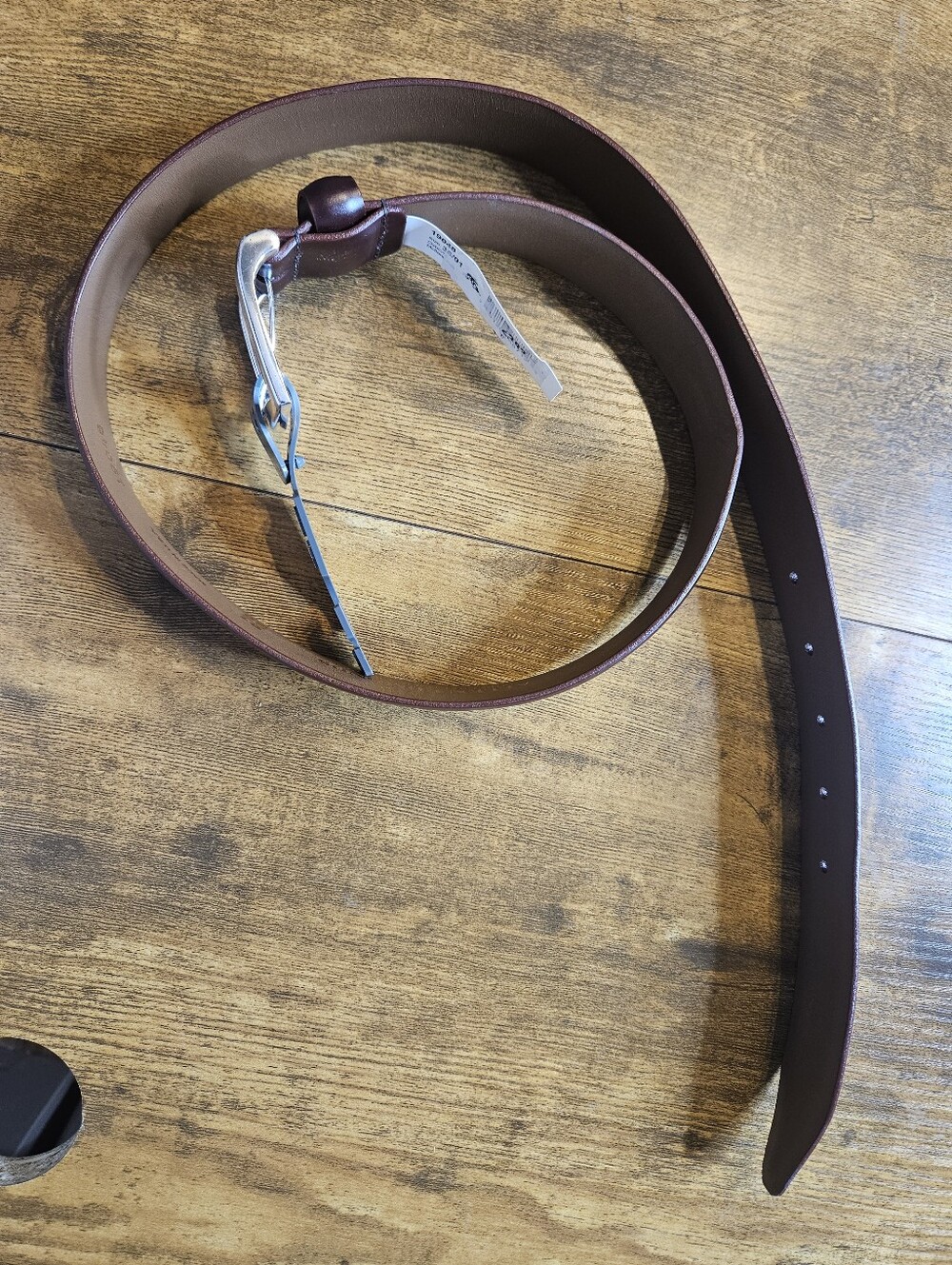 Allen Edmonds Midland Avenue Dress Belt 36/91 SCRATCH Oxblood Leather 19048 NWT